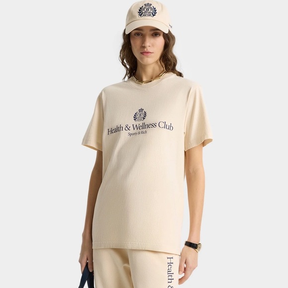 SPORTY & RICH Crest Tee S - Picture 1 of 5